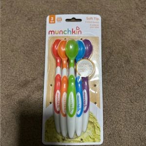 Munchkin spoons. Still in packaging.